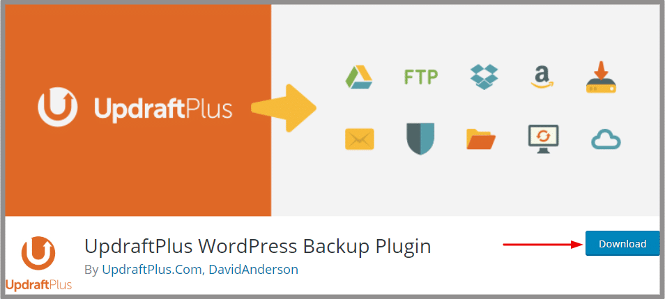 Best wordpress important plugins for business, Important plugins for every website owner, Updraftplus wordpress plugin